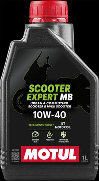 Moottoriöljy MOTUL SCOOTER EXPERT 4T 10W40 MB MOTUL