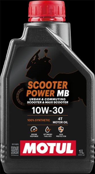 Moottoriöljy MOTUL SCOOTER POWER 4T 10W30 MB MOTUL