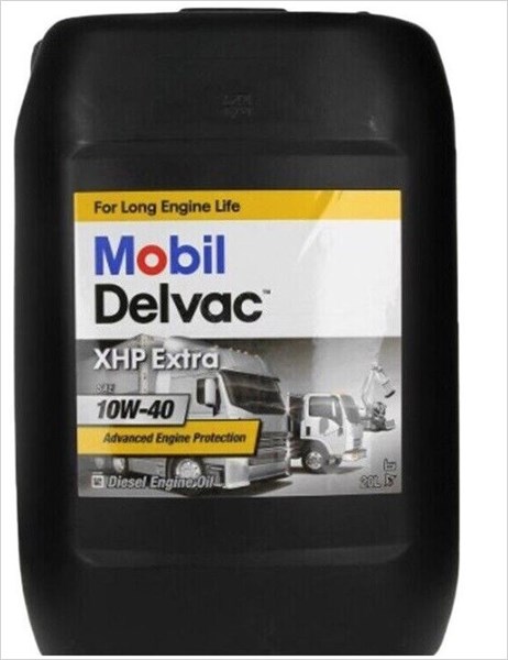 Moottoriöljy MOBIL Delvac XHP Extra 10W-40 20L MOBIL