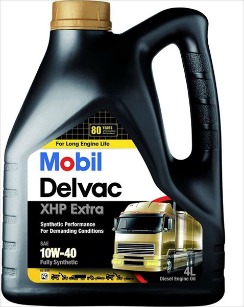 Moottoriöljy MOBIL Delvac XHP Extra 10W-40 4L MOBIL