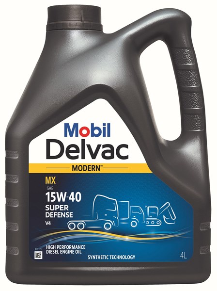 Moottoriöljy MOBIL Delvac MX 15W-40 4L MOBIL