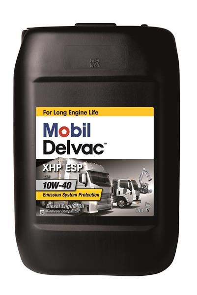 Moottoriöljy Mobil Delvac XHP ESP 10W-40, 20L MOBIL