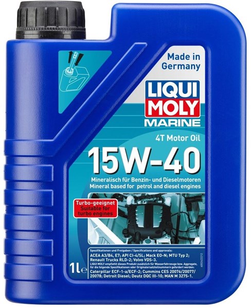 Moottoriöljy Marine Liqui Moly 4T 15W-40 LIQUI MOLY LIQUI MOLY