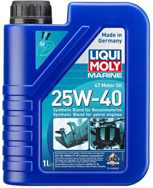 Moottoriöljy Marine Liqui Moly 4T 25W-40 1L LIQUI MOLY LIQUI MOLY