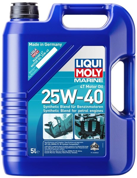 Moottoriöljy Marine Liqui Moly 4T 25W-40 5L LIQUI MOLY LIQUI MOLY