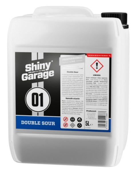 Autoshampoo Esipesuaine Shiny Garage Double Sour Foam  5l SHINY G Shiny Garage