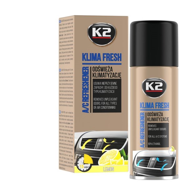 Klima Fresh Lemon Ilmanraikastin 150ml K2 K2