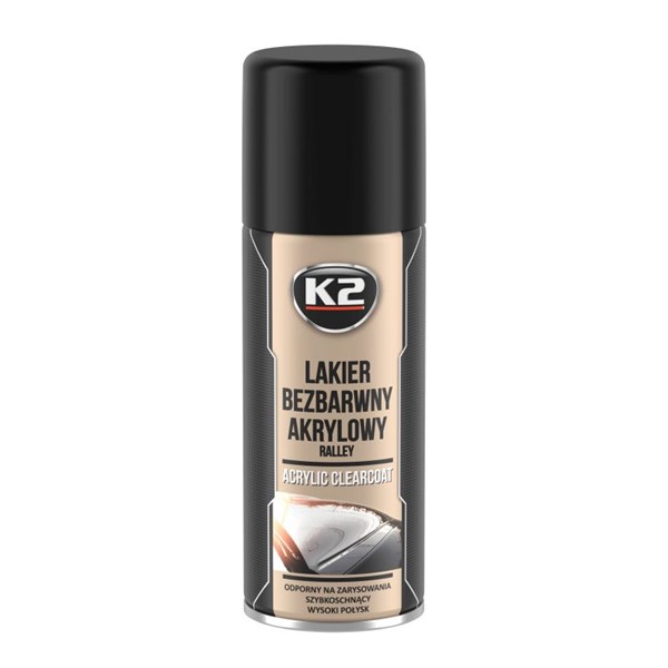 Rally Spraymaali kirkaslakka 400ml K2 K2