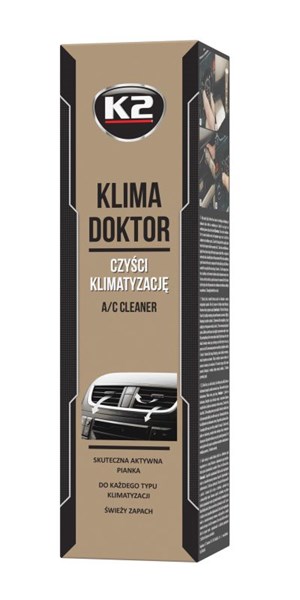 Ilmastointijärjestelmän puhdistusaine K2 Klima Doktor 500ml K2