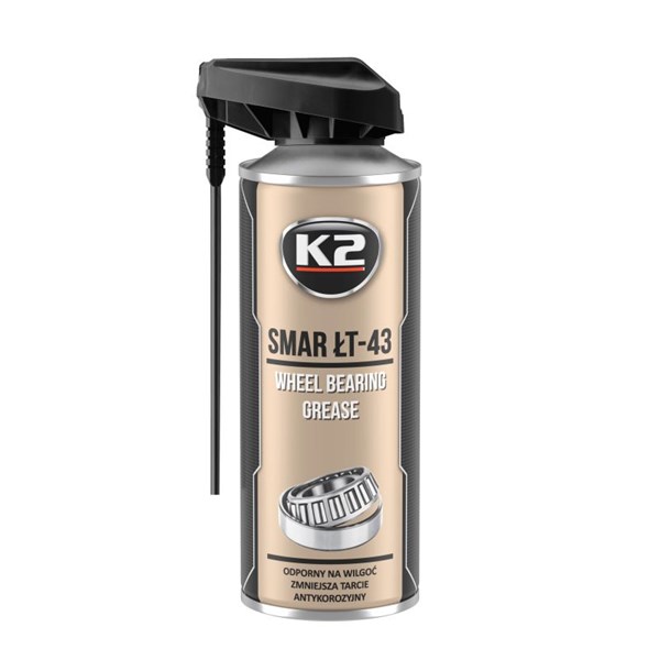 Lt-43 Litium spray Pyöränlaakerirasva 400ml K2 K2