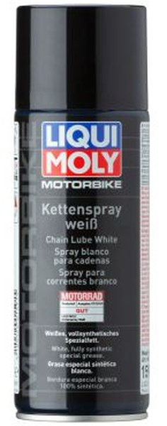 Ketjuspray vit helsyntetiskt Liqui Moly Motorbike 400ml LIQUI MOLY