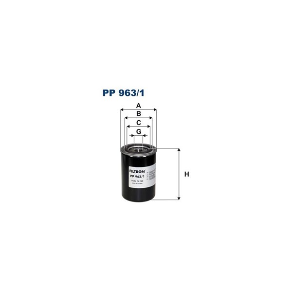 Polttoainesuodatin FILTRON FILTRON