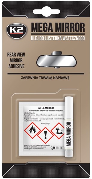 Liimasetti, taustapeili 0,6ml K2 K2
