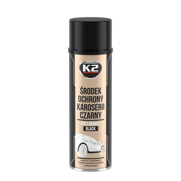 Anti-gravel black Kiveniskusuoja musta 500ml K2 K2