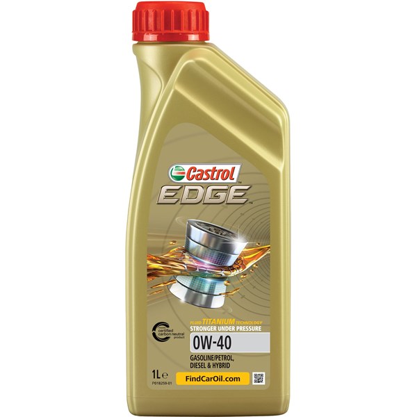 Moottoriöljy Castrol EDGE 0W-40 C3, 1L CASTROL