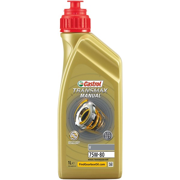 Vaihteistoöljy Castrol Transmax Manual V 75W-80 CASTROL