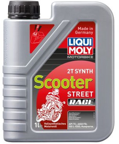 MC Moottoriöljy Motorbike 2T Synth Scooter Street Race, 1L LIQUI LIQUI MOLY