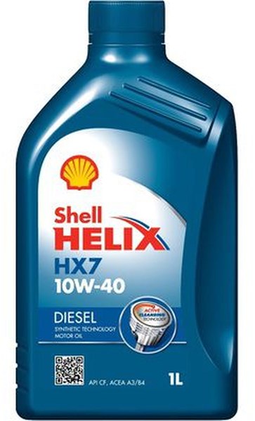 MOOTTORIÖLJY Helix HX7 Diesel 10W-40 A3/B4 1L SHELL SHELL