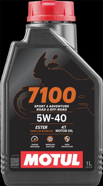 MC Moottoriöljy MOTUL 7100 5W-40 4T, 1L MOTUL