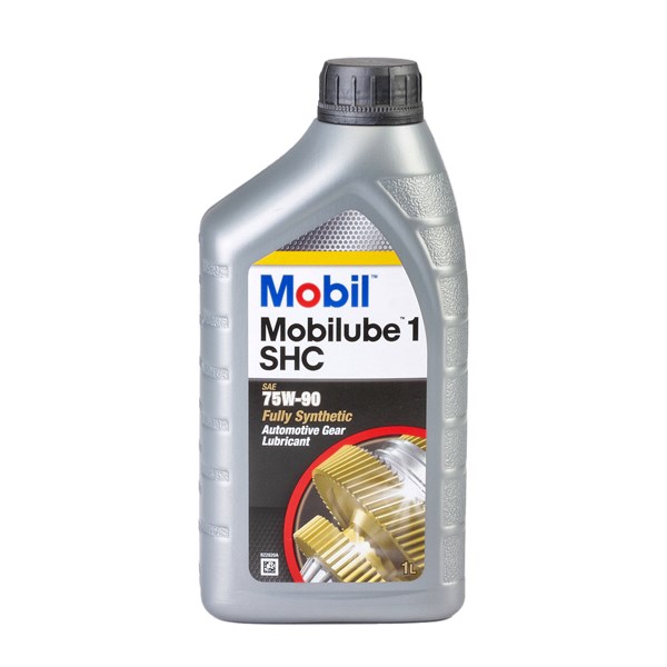 Vaihteistoöljy Mobilube 1 SHC 75W-90, 1L, Etuakseli, Taka-akseli MOBIL
