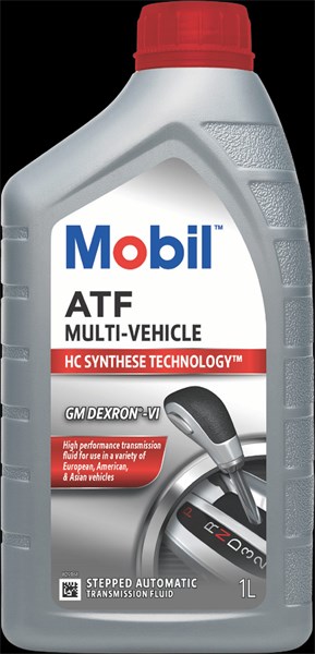 Vaihteistoöljy Mobil ATF Multi-Vehicle, 1L, Taka-akseli, Etuaksel MOBIL