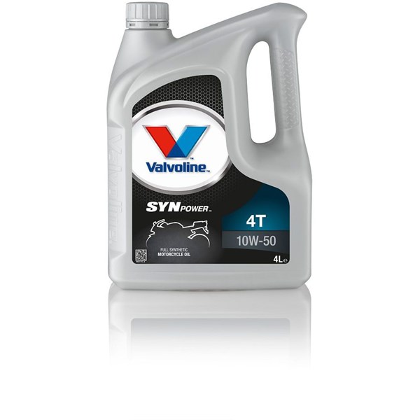 MOOTTORIÖLJY VALVOLINE SYNPOWER 4T 10W50 , 4L VALVOLINE