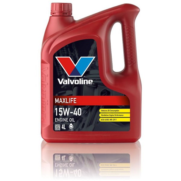 MOOTTORIÖLJY VALVOLINE MaxLife 15W-40 A3/B3, 4L VALVOLINE VALVOLINE