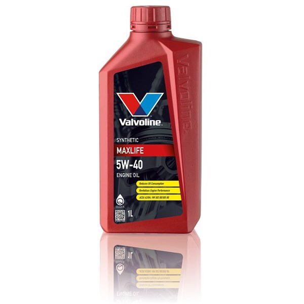 MOOTTORIÖLJY VALVOLINE MaxLife 5W-40 A3/B3/B4, 1L VALVOLINE