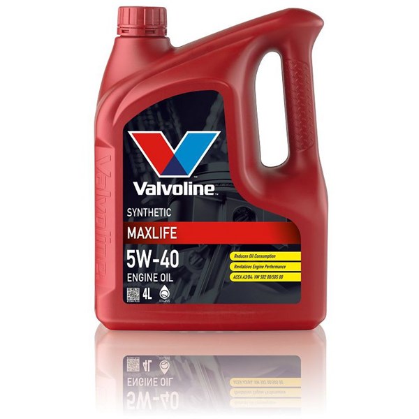 MOOTTORIÖLJY VALVOLINE MaxLife 5W-40 A3/B3/B4, 4L VALVOLINE