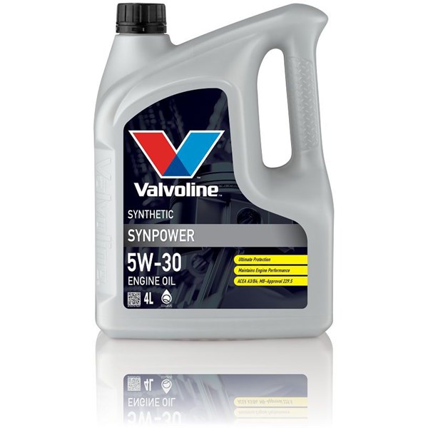 MOOTTORIÖLJY VALVOLINE SynPower 5W-30 A3/B4, 4L VALVOLINE