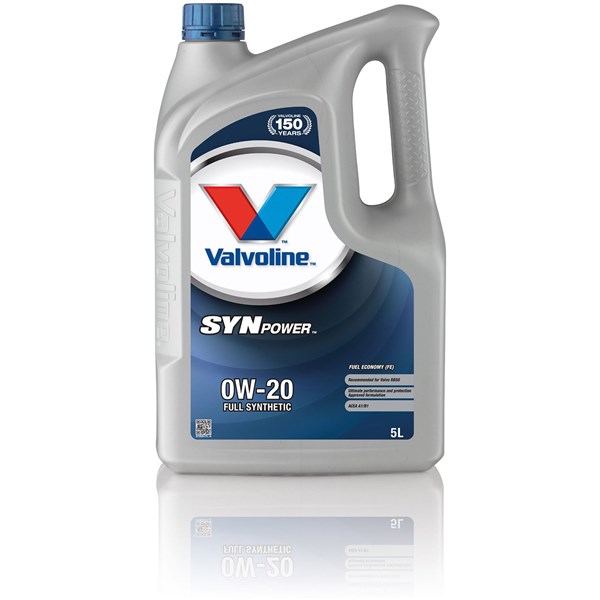 MOOTTORIÖLJY VALVOLINE SynPower FE 0W-20 C5, 5L VALVOLINE