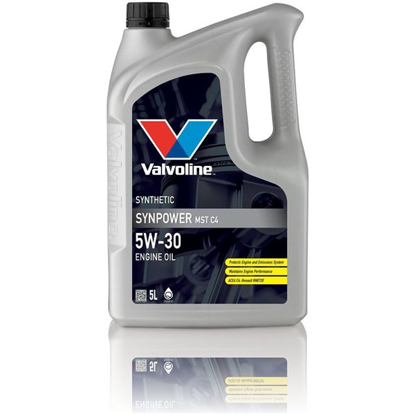 MOOTTORIÖLJY VALVOLINE SynPower MST C4 5W-30 , 5L VALVOLINE VALVOLINE