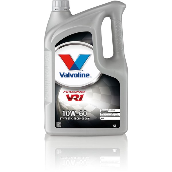 MOOTTORIÖLJY VALVOLINE VR1 Racing Oil 10W-60 A3/B4, 5L VALVOLINE