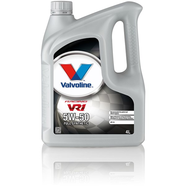 MOOTTORIÖLJY VALVOLINE VR1 Racing Oil 5W-50 A3/B4, 4L VALVOLINE