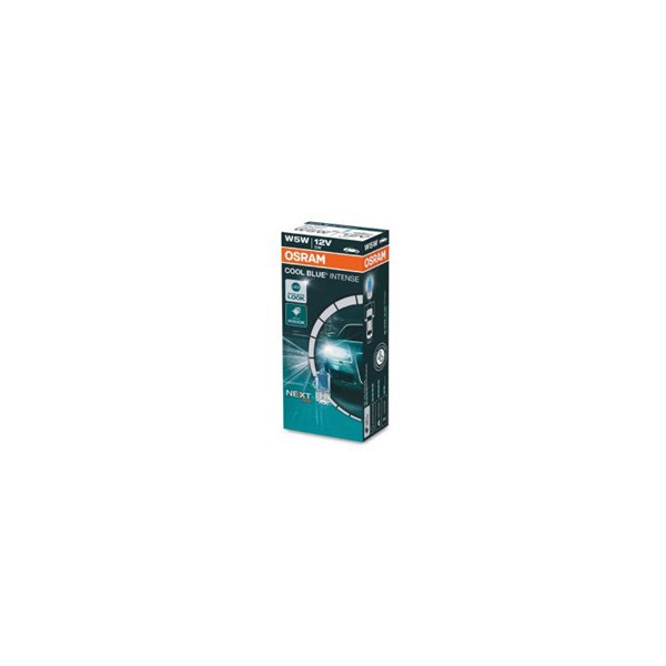 Polttimo OSRAM COOL BLUE INTENSE W5W W2,1x9,5d, Edessä, Takana O OSRAM Polttimo OSRAM COOL BLUE INTENSE W5W W2,1x9,5d, Edessä, Takana O OSRAM