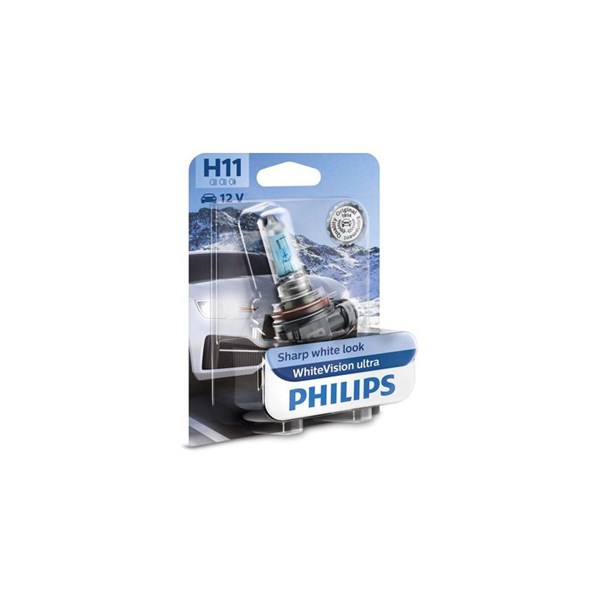 Halogeenilamppu PHILIPS WhiteVision ultra H11 PGJ19-2 12V PHILIPS Philips