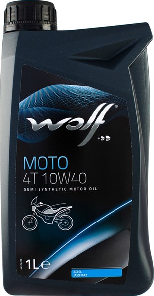 Mc Moottoriöljy Wolf Moto 4t 10w40, 1l WOLF WOLF
