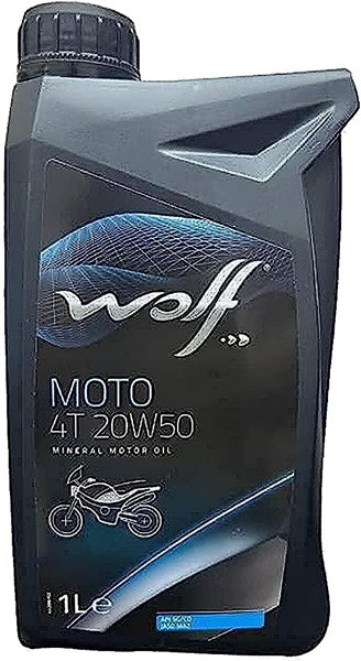 Mc Moottoriöljy Wolf Moto 4t 20w50, 1l WOLF WOLF