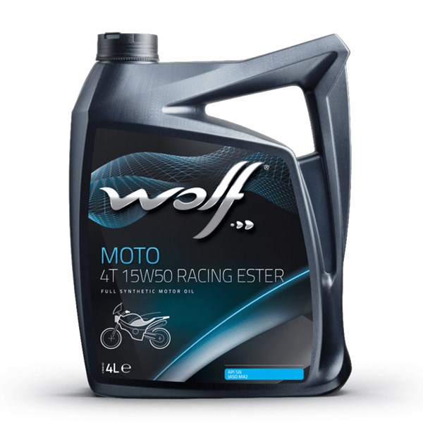 Mc Moottoriöljy Wolf Moto 4t 15w50 Racing Ester, 4l WOLF WOLF