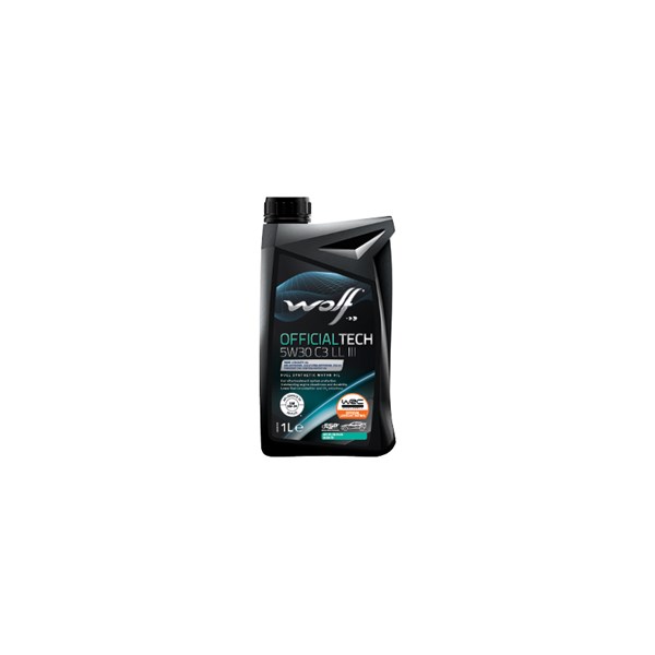 Moottoriöljy Wolf Officialtech 5w-30 C3, C2 Ll Iii,1l, Universal WOLF