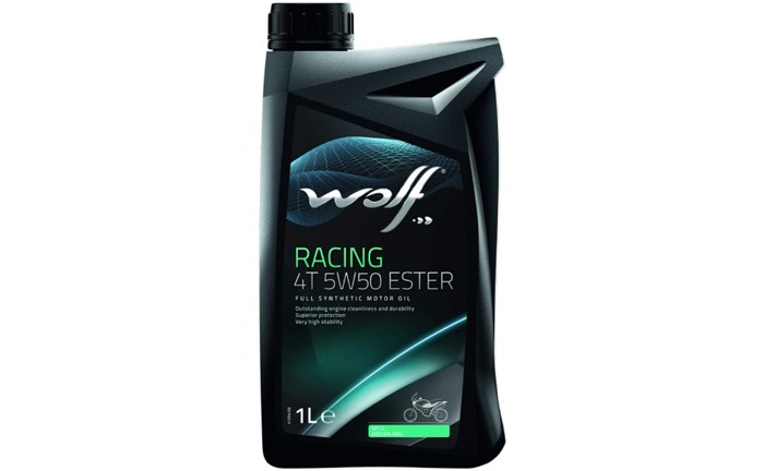 Mc Moottoriöljy Wolf Moto 4t 5w50 Racing Ester, 1l WOLF WOLF