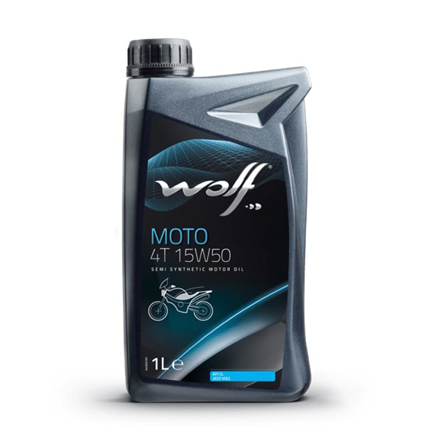 Mc Moottoriöljy Wolf Moto 4t 15w50, 1l WOLF WOLF
