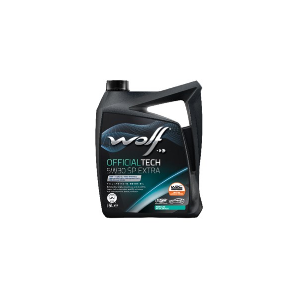 Moottoriöljy Wolf Officialtech 5w-30 C2, C3 Sp Extra,5l, Universal WOLF