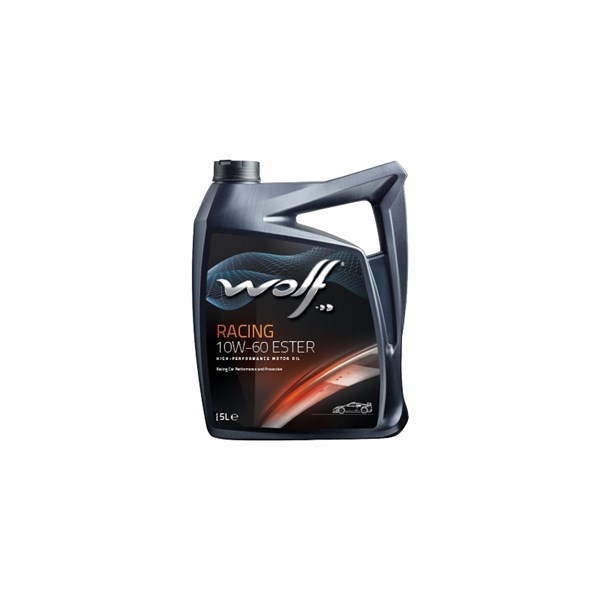 Moottoriöljy Wolf Racing 10w-60 Ester,5l, Universal WOLF