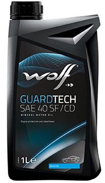 MOOTTORIÖLJY WOLF GUARDTECH SAE 40 SF/CD,1L WOLF WOLF