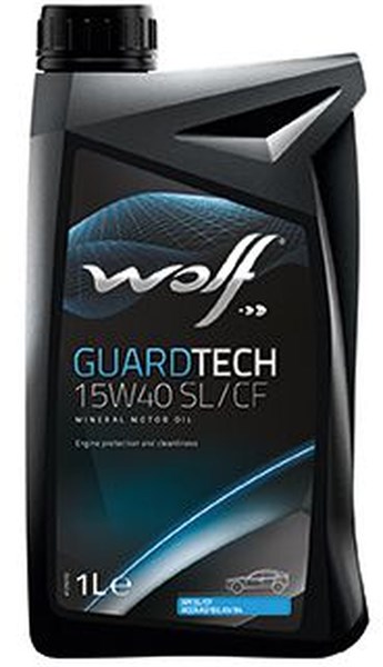 MOOTTORIÖLJY WOLF GUARDTECH 15W-40 A3/B3, A3/B4,1L WOLF WOLF