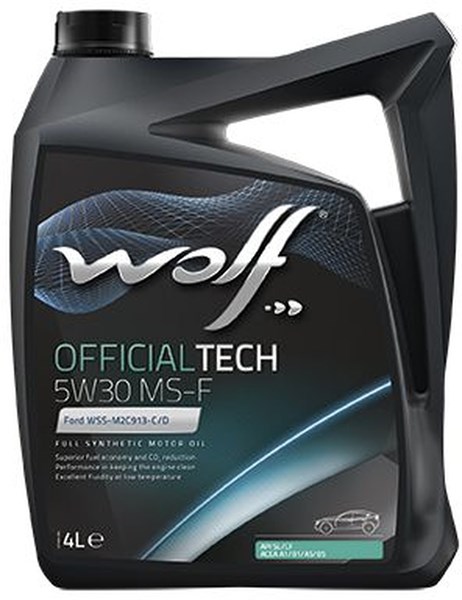 Moottoriöljy Wolf Officialtech 5w-30 Ms-f A1/b1, A5/b5,4l WOLF