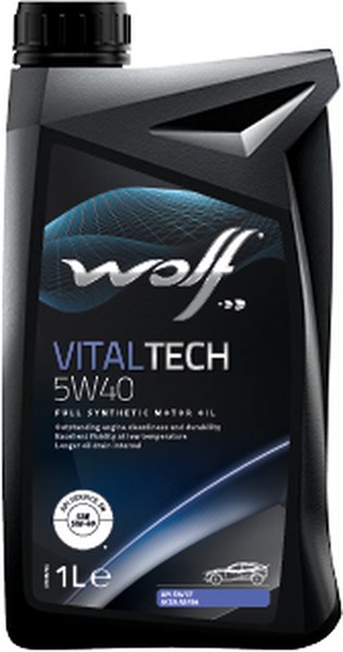 Moottoriöljy Wolf Vitaltech 5w-40 A3/b3, A3/b4,1l WOLF