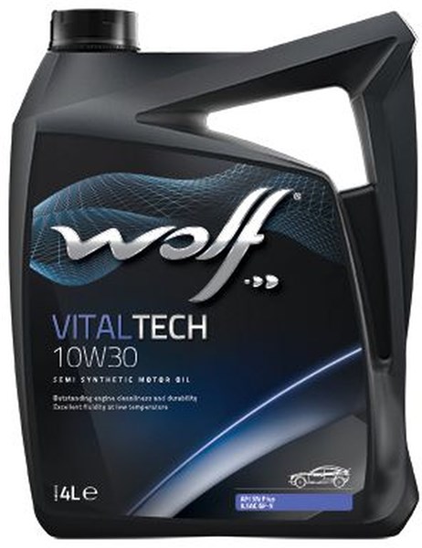 MOOTTORIÖLJY WOLF VITALTECH 10W-30,4L WOLF WOLF