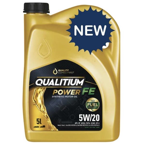 Moottoriöljy Qualitium Power Fe 5w-20 C5/c6, 5l QUALITIUM